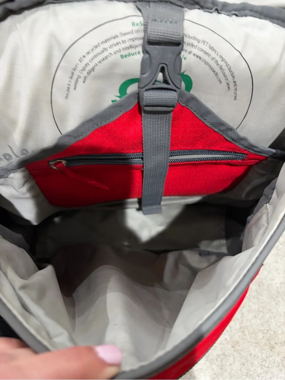OSPREY red gray